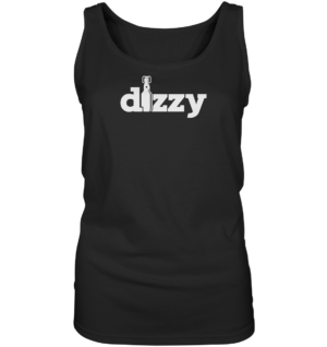 dizzy logo weiss – Ladies Tank-Top