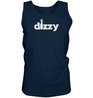 dizzy logo weiss – Tank-Top